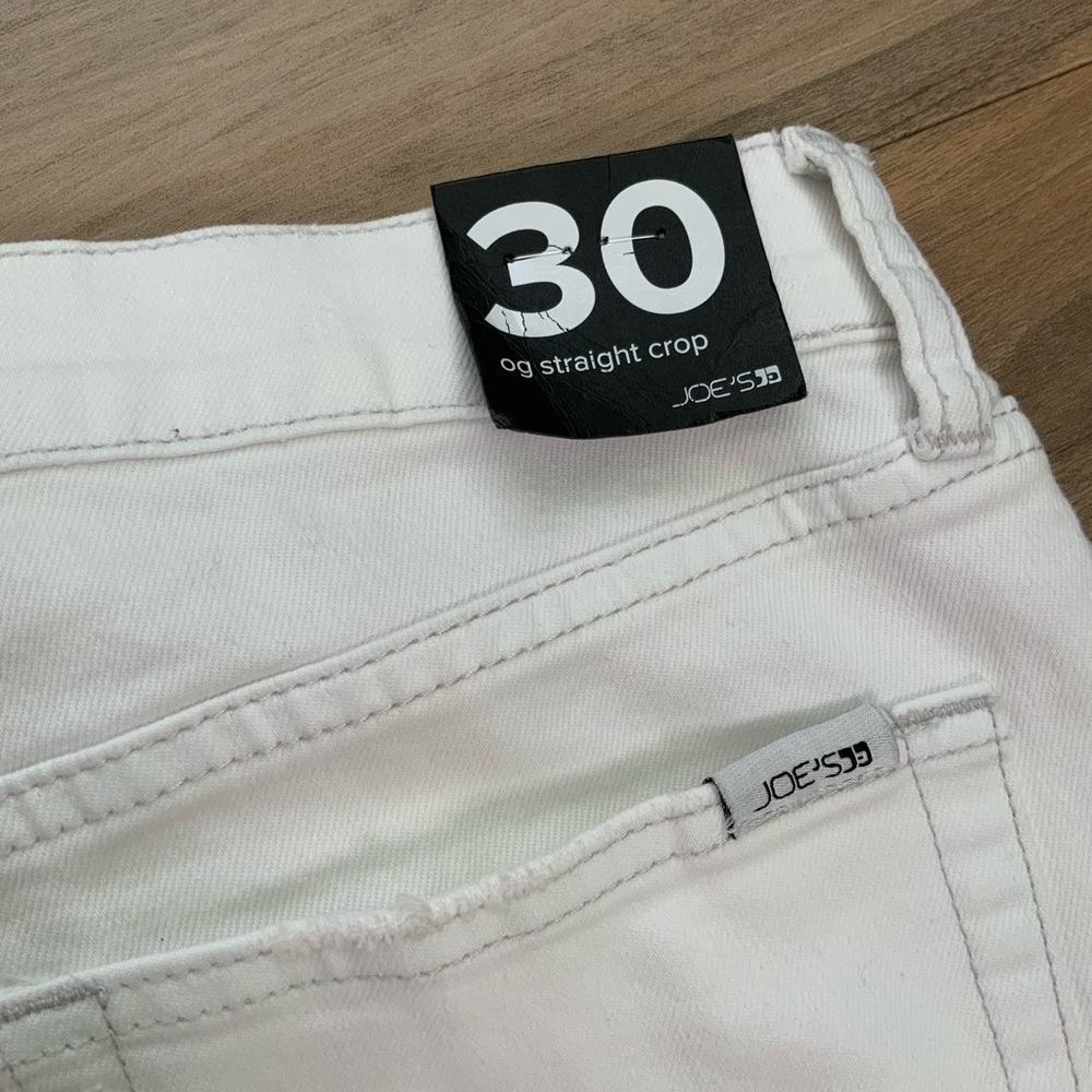 JOE’S HIGH RISE STRAIGHT CROP // FLAWLESS // CUT HEM // ARISTA - Picture 4 of 9